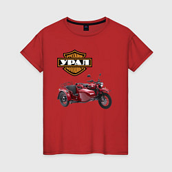 Женская футболка Motorcycle Ural