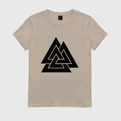 Женская футболка Валькнут Valknut Z