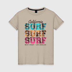 Женская футболка Surf