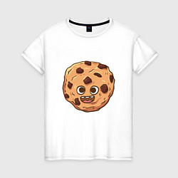 Женская футболка Смешная и милая печенька
