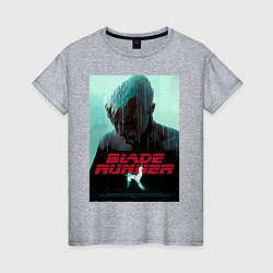 Женская футболка Слезы в дожде Blade Runner