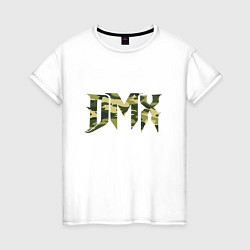 Футболка хлопковая женская DMX Soldier, цвет: белый