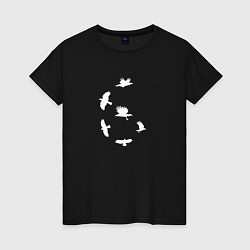 Женская футболка Six of Crows white Тень и кость