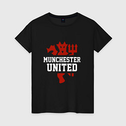 Женская футболка Manchester United Red Devils