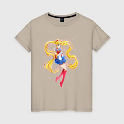 Женская футболка Sailor Moon Kawaii