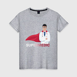 Женская футболка Супер врач Super Doc Z