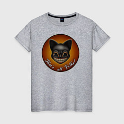 Женская футболка Cartoon Cat