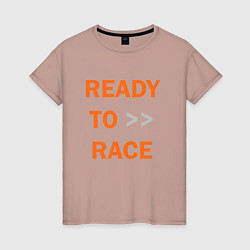Женская футболка KTM READY TO RACE спина Z