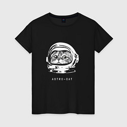 Женская футболка Astro-cat