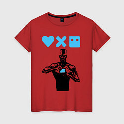 Женская футболка Love, Death and Robots Zima Blue Z