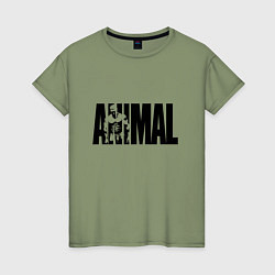 Женская футболка ANIMAL ЭНИМАЛ