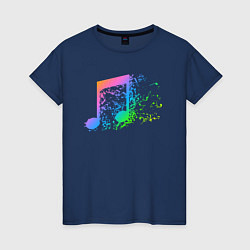 Женская футболка I LOVE MUSIC DJ Z