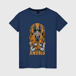 Женская футболка Анубис божество