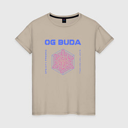 Женская футболка OG BUDA ОПГ СИТИ FREERIO SEXY DRILL