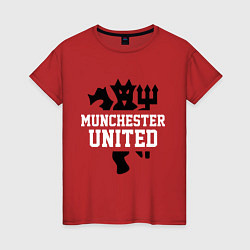Женская футболка Манчестер Юнайтед Red Devils