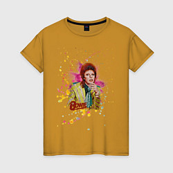Женская футболка David Bowie Art