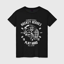 Женская футболка Хоккей PLAY HARD