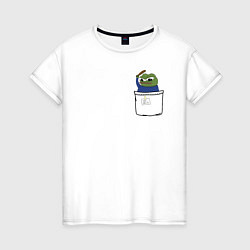 Женская футболка Pepe simp