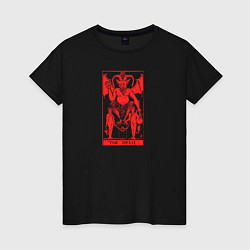 Женская футболка The Devil