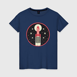 Женская футболка USSR Space