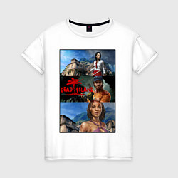 Женская футболка Dead Island Мертвый остров