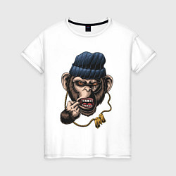Женская футболка Monkey Boy