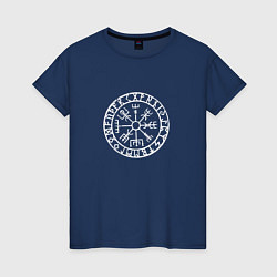 Женская футболка Вегвизир - компас викингов