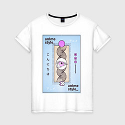 Женская футболка Anime style