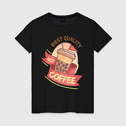Женская футболка Hot Coffee