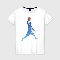Женская футболка Sky Basketball