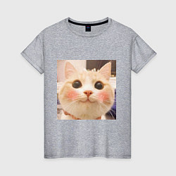 Женская футболка Мем про котов