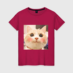 Женская футболка Мем про котов