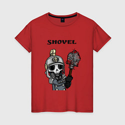 Женская футболка Shovel