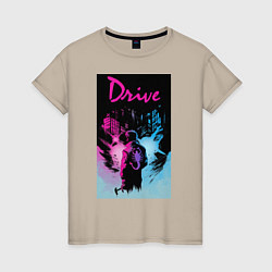 Женская футболка DRIVE фильм