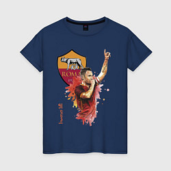 Женская футболка Francesco Totti - Roma - Italy