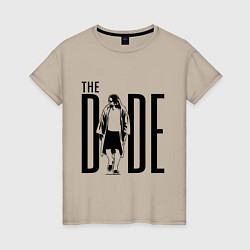 Женская футболка The Dude