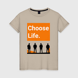 Женская футболка Choose Life