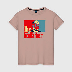 Женская футболка Godfather logo