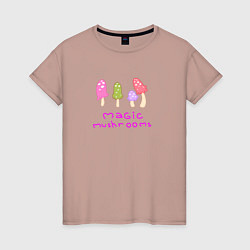 Женская футболка Волшебные грибы