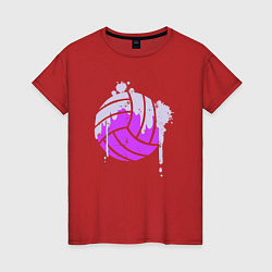 Женская футболка Мяч - Волейбол