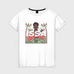 Женская футболка Issa