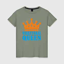 Женская футболка Королева Волейбола