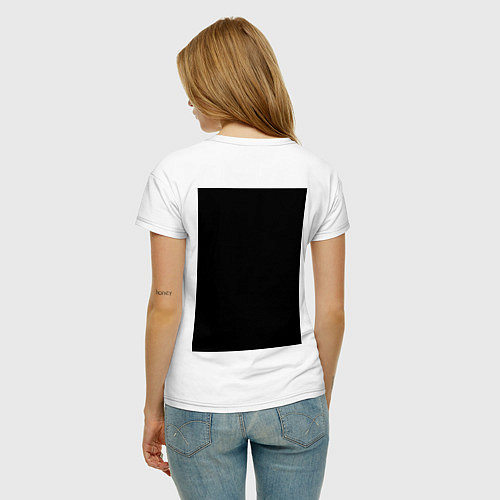Женская футболка Тигр / Белый – фото 4
