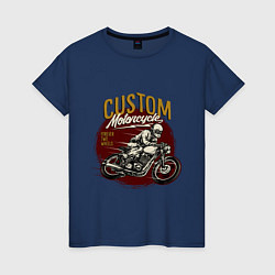 Женская футболка Ретро мотоцикл