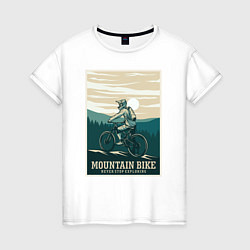Женская футболка Покоритель гор