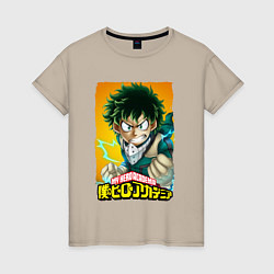 Женская футболка MY HERO ACADEMIA MIDORIYA IZUKU Z