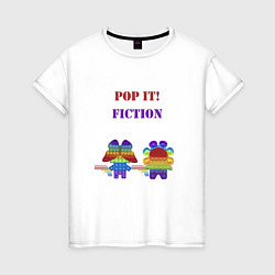 Женская футболка Pop-it story