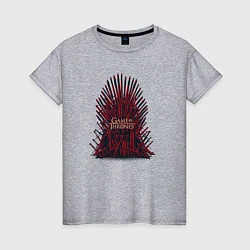 Женская футболка Throne GoT