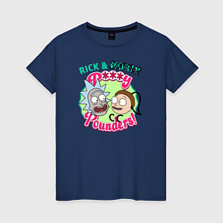Женская футболка Rick & Summer P***y Pounders!