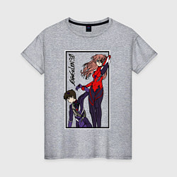 Женская футболка Evangelion 3 01 0